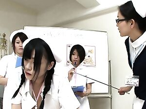 Asian schoolgirls submit and pleasure their male captors.