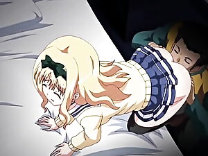Mahasiswa anime menikmati pertemuan yang penuh nafsu, mengarah pada seks yang penuh gairah dalam posisi yang ketat dan memuaskan.